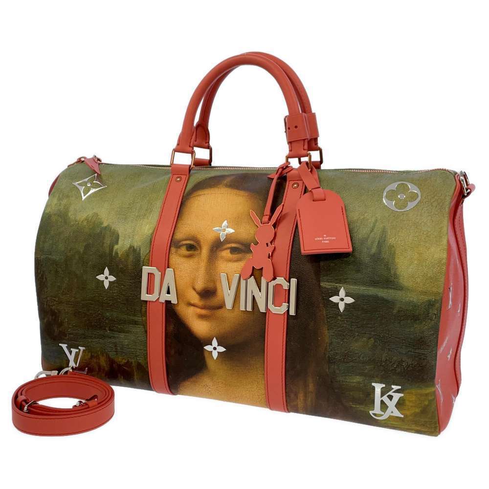 Louis Vuitton Keepall Bandouliere 50 Da Vinci Bag